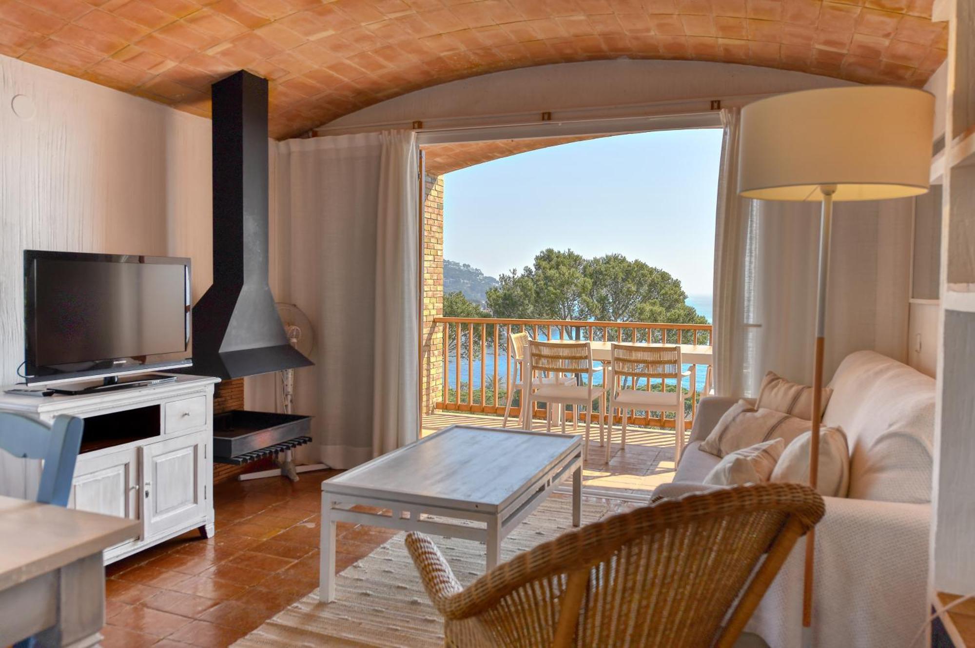 Panoramic Sea Views Apartment Calella De Palafrugell Bagian luar foto
