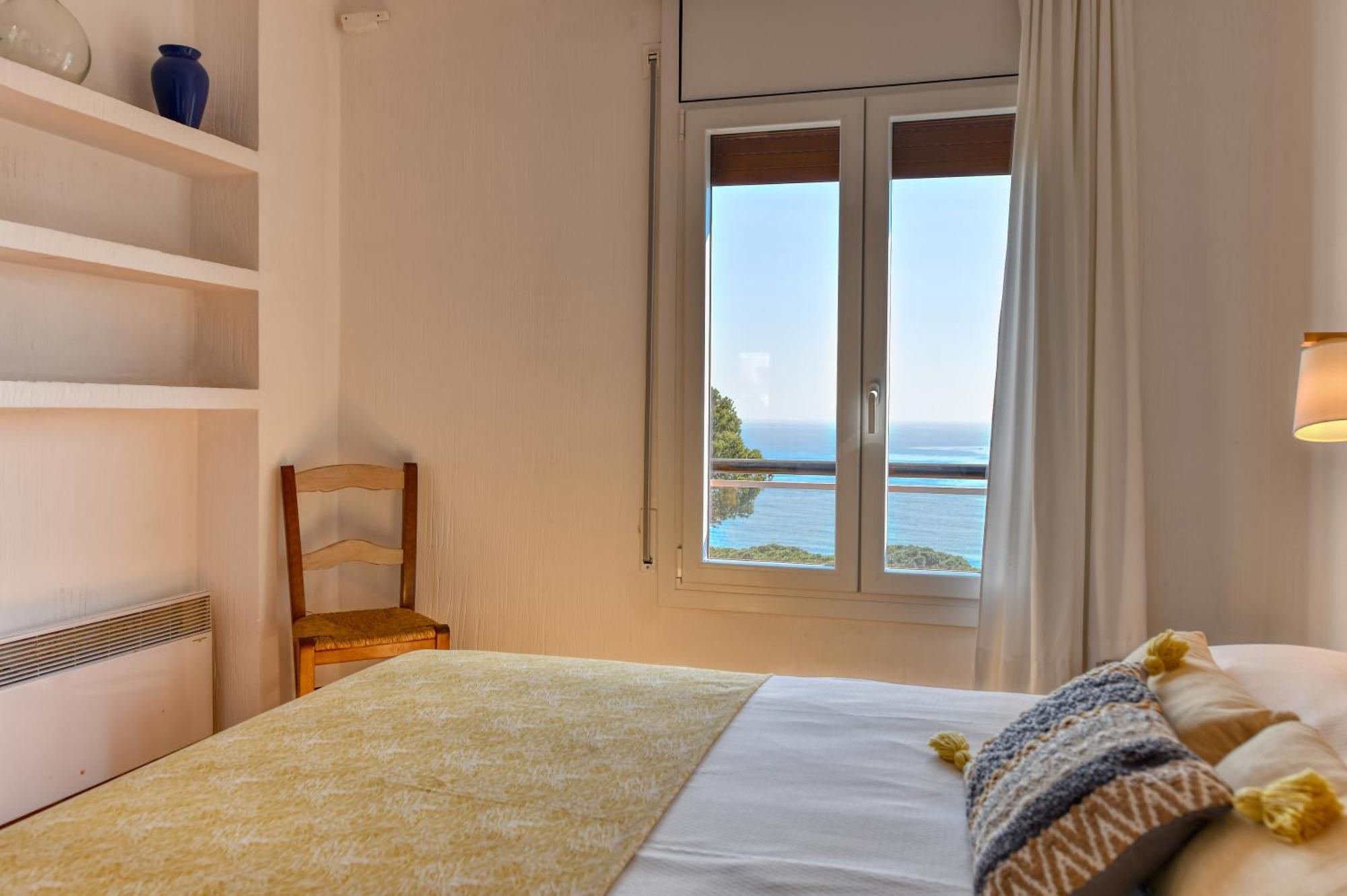 Panoramic Sea Views Apartment Calella De Palafrugell Bagian luar foto