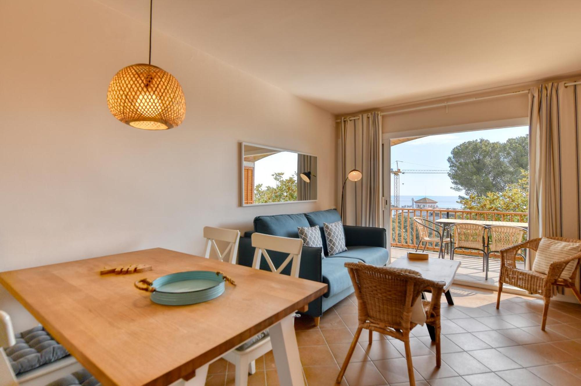 Panoramic Sea Views Apartment Calella De Palafrugell Bagian luar foto